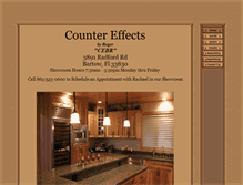 Tablet Screenshot of countereffectsbyroger.com